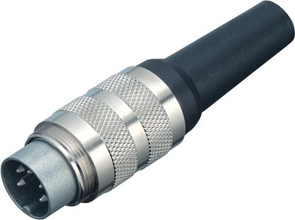 Binder Kabelstecker mit Kabelklemme schraub 4 - 6 mm Serie 581