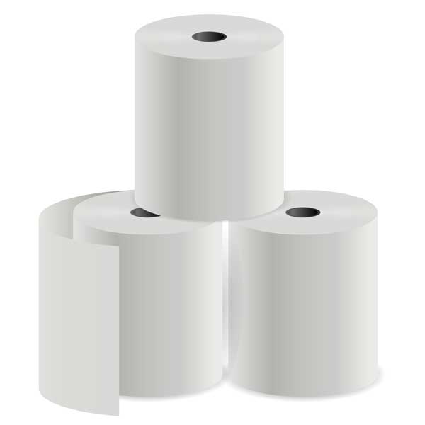 Bonrollen Thermopapier Thermorollen ohne Farbband Bisphenol A frei BPA-frei Zebra 80mm 127mm