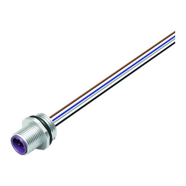 Binder Flanschstecker mit Litzen UL Serie 766