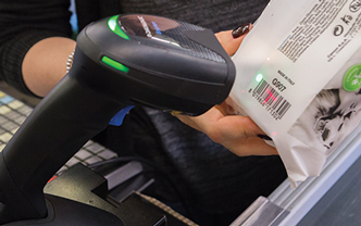 Healthcare Scanner Barcode Patientenarmbänder Medikamente desinfizierbar Krankenhaus