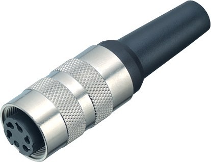 Binder Kabeldose mit Kabelklemme schraub 6 - 8 mm Serie 581