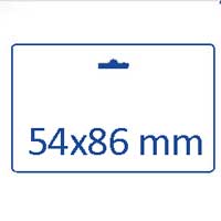 Besucherausweis 54x86mm Format Papier Karton Besucherausweise drucken