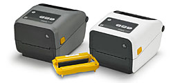 Zebra ZD420 Labeldrucker für Farbbandkassette (Thermal Transfer Cartridge)