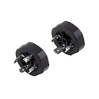 Gerätestecker, rund mit Überwurfmutter Bauform A Basis