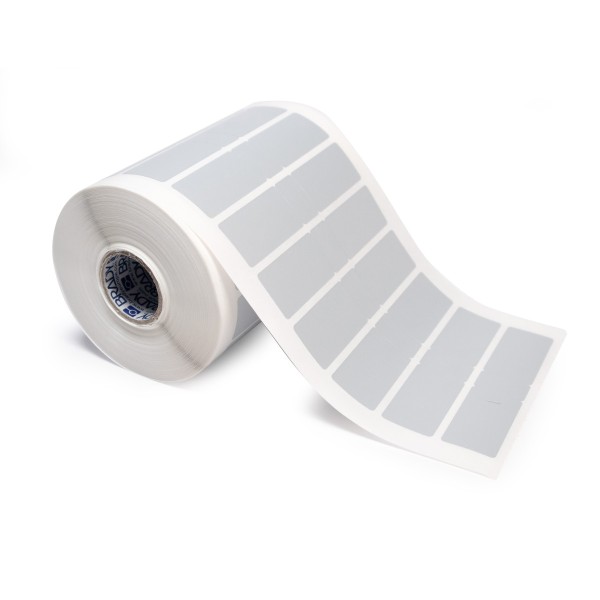 Brady Kunststoff-Etiketten silber B-7563