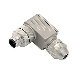 Binder Winkelstecker schirmbar B-Kod. Serie 715