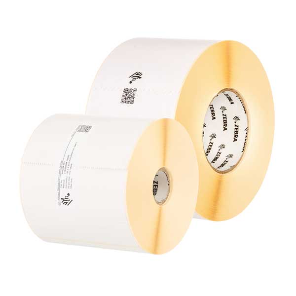 Thermopapier Etiketten Zebra Z-Perform Z-Select BPA-frei topcoated Versandetiketten Preisetiketten