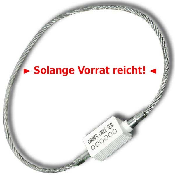Drahtseilplombe Carrier Cable Seal 350 ISO 17712:2013