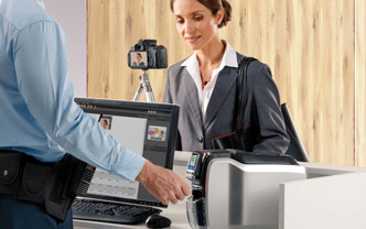 Zebra Drucker Kartendrucker ID-Karten Ausweise Besucherausweise YMCKO