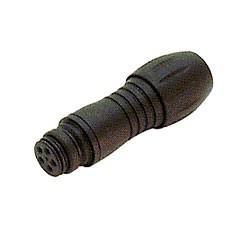 Binder Kabeldose schwarz 4 - 6 mm Serie 720