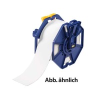 Magnetetiketten Polyester weiß für BradyJet J7300 - Repositionierbare Barcode Etiketten Basis