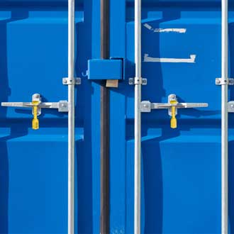 Containerplomben für sicheren Transport Logistik