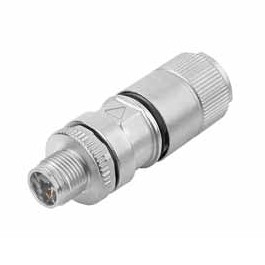 Binder Serie 825 Kabelstecker M12 mit X-Kodierung, für Industrial Ethernet, PROFINET