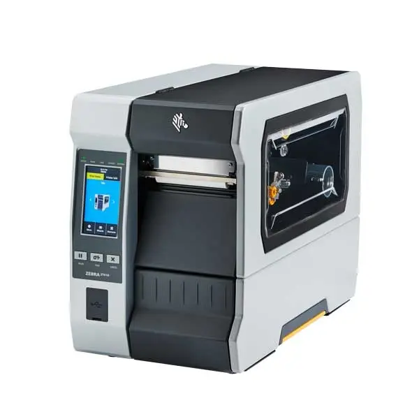 Zebra ZT610 Industriedrucker 600 DPI präzise kleine Etiketten Barcodes Fertigung Gesundheitswesen