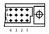 Steckverbinder DIN 41612 Bauform C (schneidklemm)