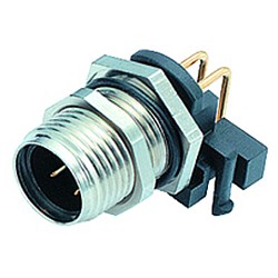 Binder Einbaustecker gewinkelt tauchlöten Serie 763