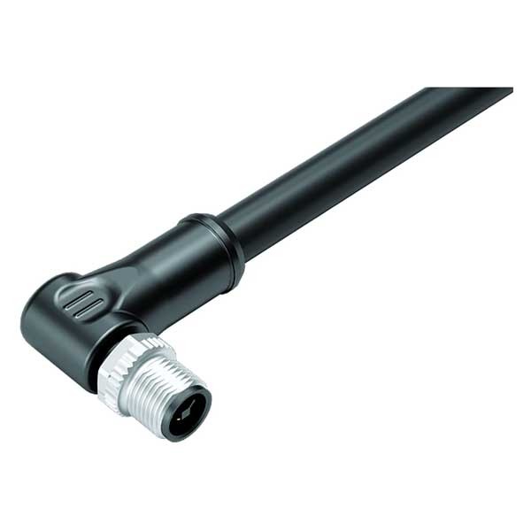 Binder Winkelstecker T kodiert Serie 813 PUR Kabel