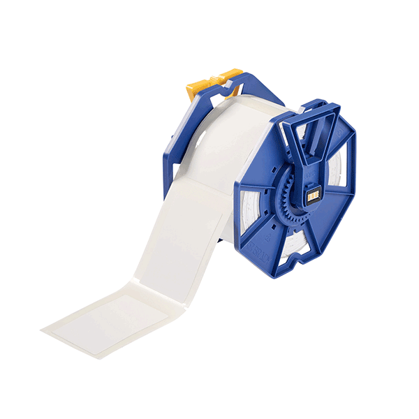 Brady Polyester Etiketten mit UL-Zulassung - Weiß - Material B-2475