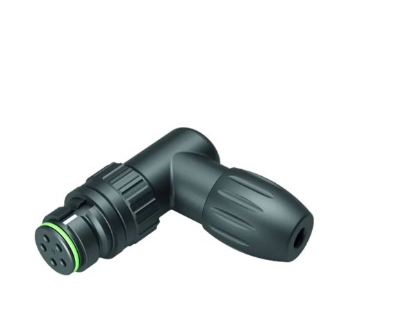 Binder Snap-In Winkeldose schwarz 2,5-4 mm Serie 720